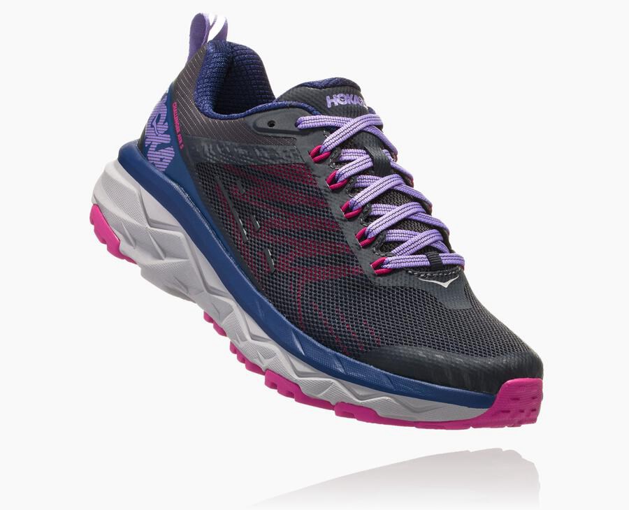 Hoka Australia One One Challenger ATR 5 - Womens Trail Shoes Black - BLHJD-1485